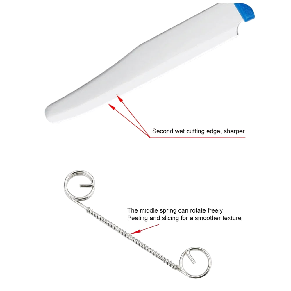 VIE LENTE™ Multifunktionales 2-in-1-Fruchtmesser