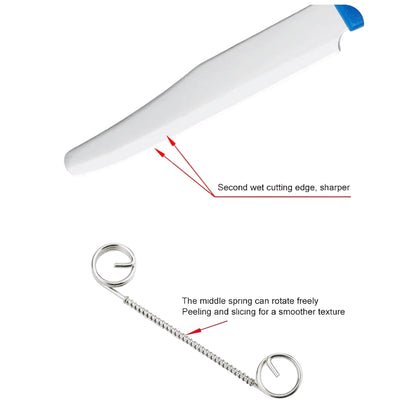 VIE LENTE™ Multifunktionales 2-in-1-Fruchtmesser
