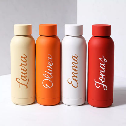 Dbestey Drink™Edelstahl Trinkflasche mit Namen